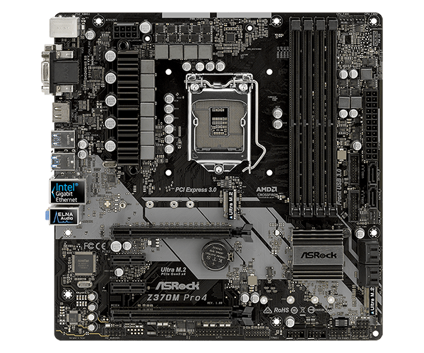 Asrock z370 pro4 обзор